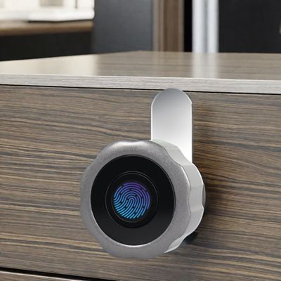 Έξυπνο Wi-Fi Tuya Lock αναγνώστης δακτυλικών αποτυπωμάτων χωρίς κλειδί γυάλινο ντουλάπι