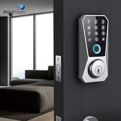 Η μπαταρία Micro-USB Zinc Alloy WiFi Smart Lock για πόρτα από χάλυβα ή ανοξείδωτο χάλυβα