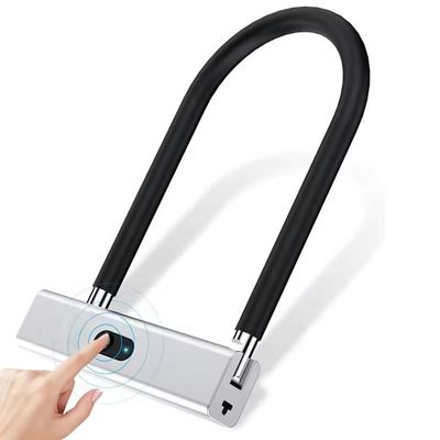 Ακτινογραφία Smart U Lock για ποδήλατο ποδήλατο μοτοσυκλέτα γυάλινη πόρτα βαρύ φορτίο κράμα ψευδαργύρου