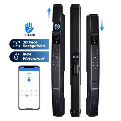 Βιώστε την προηγμένη ασφάλεια TUYA Smart Door Lock με 3D αναγνώριση προσώπου και κάμερα