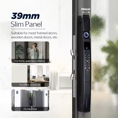 Βιώστε την προηγμένη ασφάλεια TUYA Smart Door Lock με 3D αναγνώριση προσώπου και κάμερα
