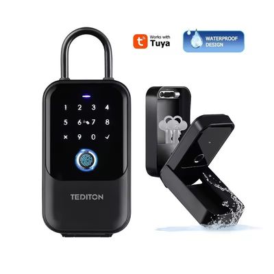 IP65 Αδιάβροχη έξυπνη κλειδαριά Tuya εξωτερικού με σύνδεση WiFi και αναγνώστη δακτυλικών αποτυπωμάτων