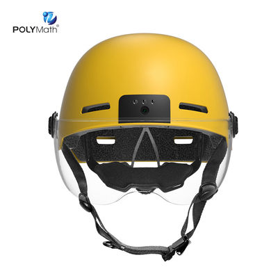 Υπηρεσία έξυπνης ποδηλασίας ABS EPSLENS PC Shell Helmet για κάμερα δράσης ποδηλάτου HD 1080p
