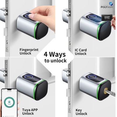 Γυμναστική πόρτα Tuya Smart Cylinder Gate Lock με τηλεχειριστήριο και ξεκλείδωμα δακτυλικών αποτυπωμάτων