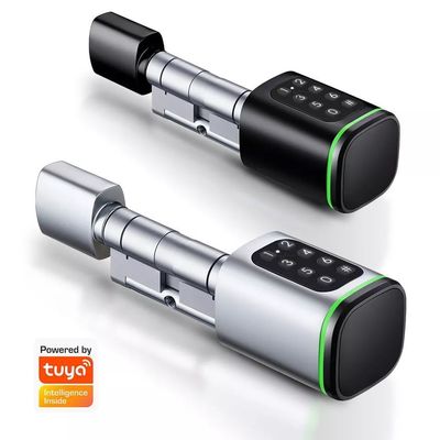 Εύκολα ξεκλείδωσε την ξύλινη πόρτα σου με το Silver Smart Cylinder Lock Password Unlocked