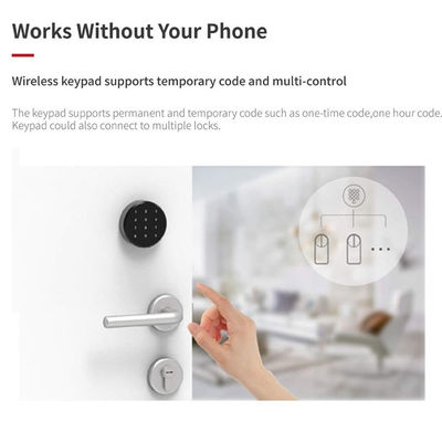 Εύκολη είσοδος Μπλε δόντι Δίκτυο APP Password Ασύρματο έξυπνο Deadbolt κλειδαριές πόρτας