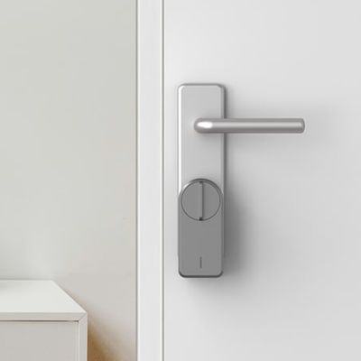 Γκρι Tuya Ttlock App Αυτοματοποιημένη ψηφιακή κάρτα RFID Euro Cylinder Lock Ηλεκτρονική έξυπνη κλειδαριά πόρτας σε γκρι