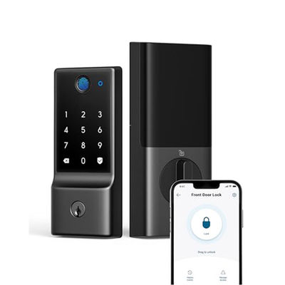 Σύγχρονος μινιμαλισμός Tuya Face Code Hotel Camera Slim Deadbolt Nfc έξυπνο αυτόματο αδιάβροχο σύστημα κλειδαριά εξωτερική έξυπνη κλειδαριά πόρτας