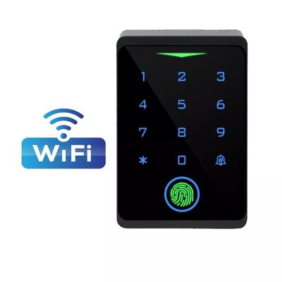 Έξυπνο RFID πληκτρολόγιο πόρτες πρόσβασης με δακτυλικά αποτυπώματα και Wiegand