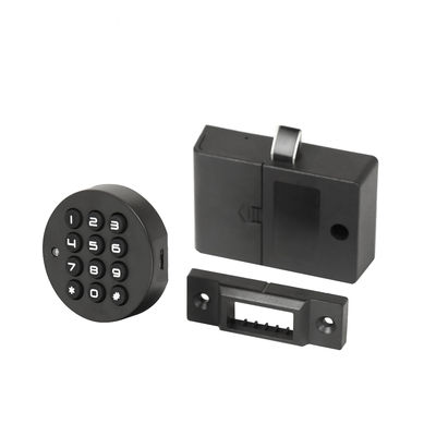 Ψηφιακό USB Unlock Mini Fingerprint Cabinet Lock για γυάλινες και ξύλινες πόρτες Στρογγυλό σχήμα