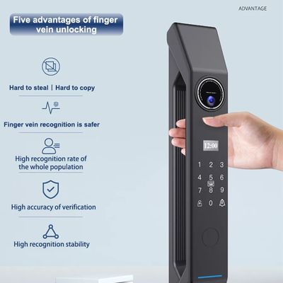 tech Στυλ 2023 Usmart Goapp Finger Vein Password Home Smart Door Lock για εύκολη πρόσβαση
