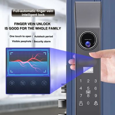tech Στυλ 2023 Usmart Goapp Finger Vein Password Home Smart Door Lock για εύκολη πρόσβαση