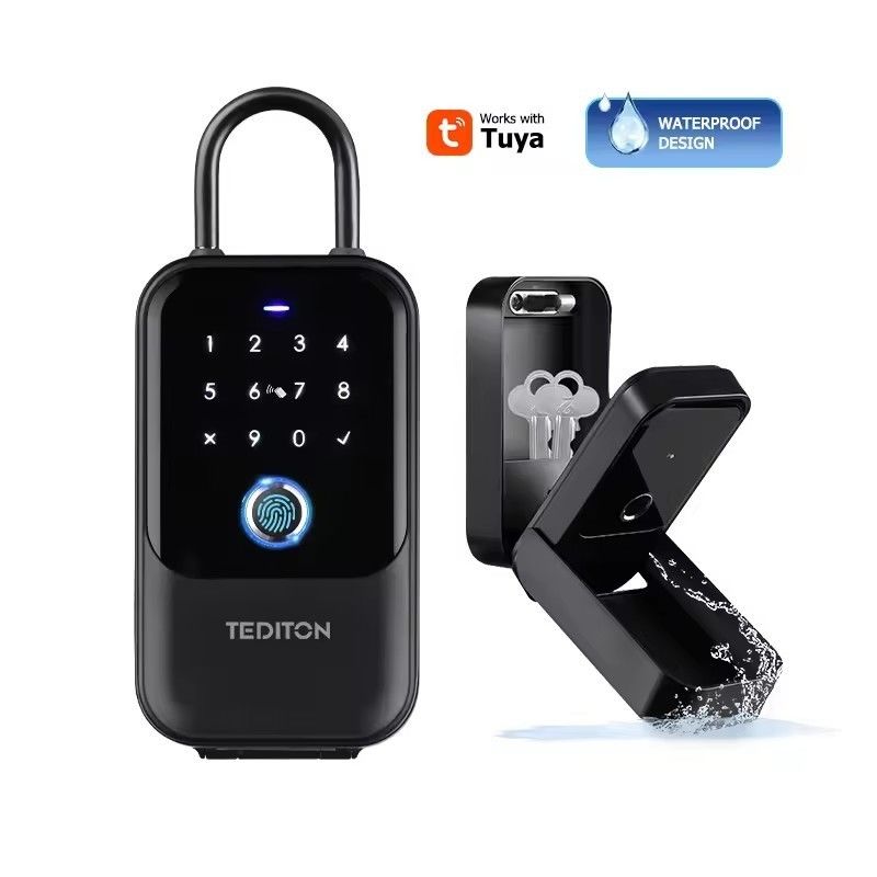Πολυλειτουργία Smart Key Box App Ανοίξτε τρόπους για εξωτερική γυάλινη πόρτα λύση ασφαλείας